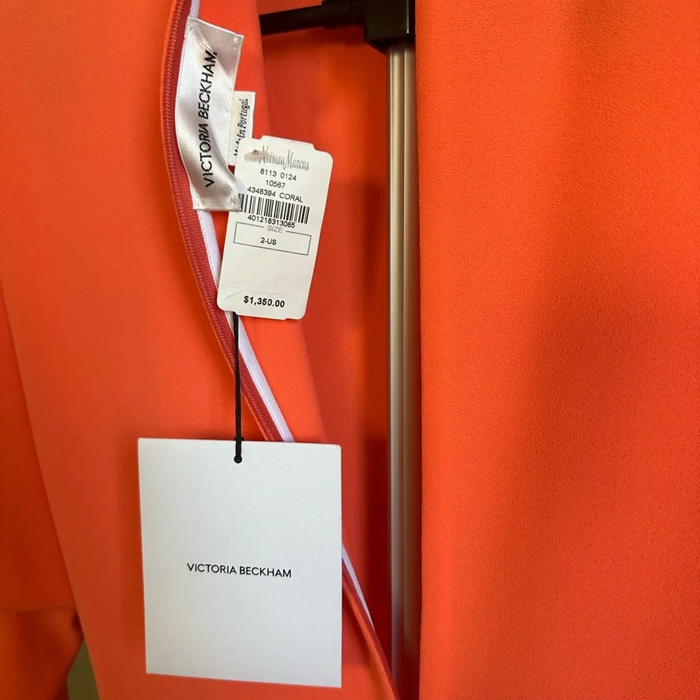 NWT Victoria Beckham Dolman Midi Dress Size 2 Msrp 1350 - Picture 12 of 13